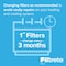 Filtrete Filtrete 20 in. W X 20 in. H X 1 in. D Synthetic 2 MERV Flat Panel Filter 2 pk FPL02-2PK-24 - alternate 3